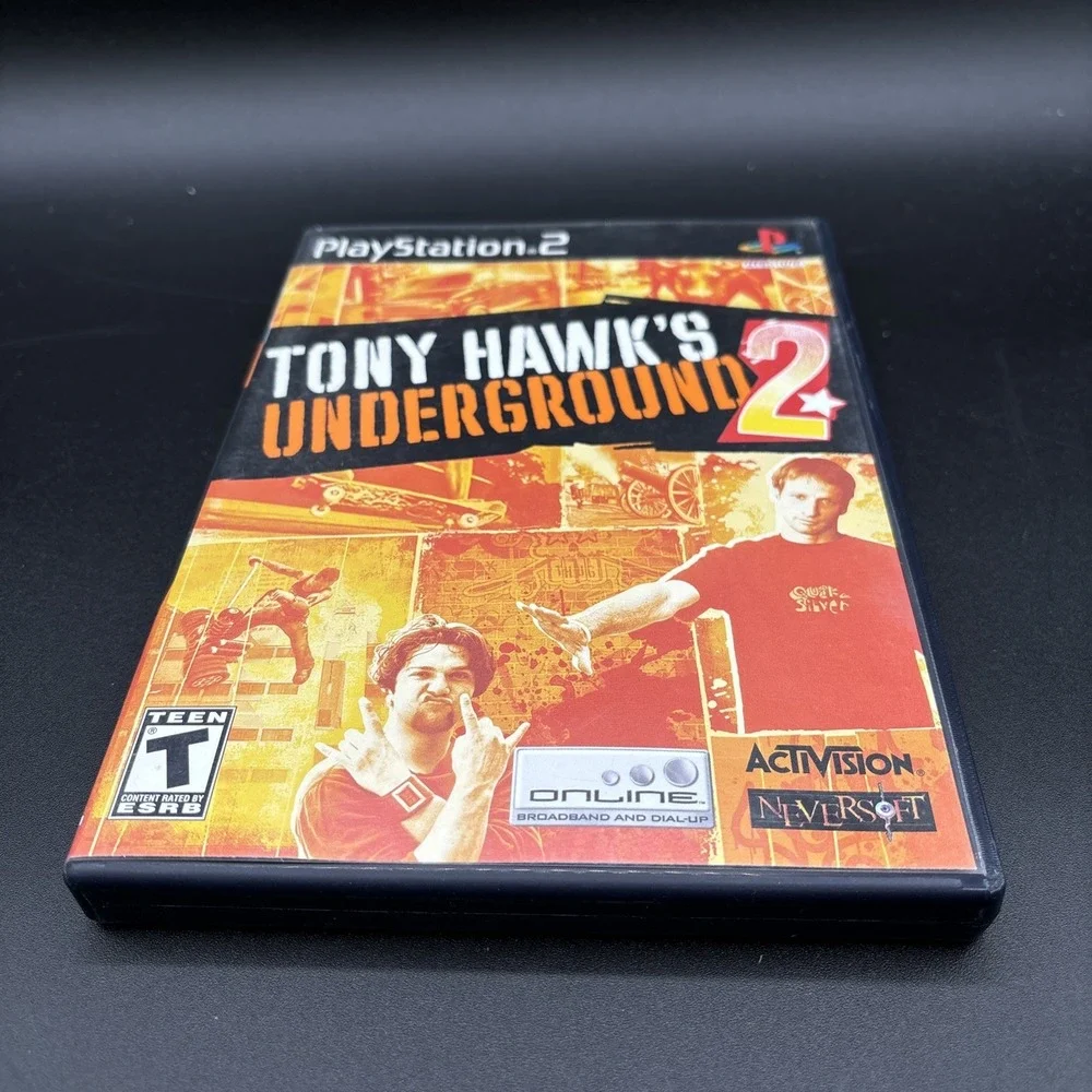 Tony Hawk's Underground 2 PS2 Complete CIB w Manual THUG2 PlayStation 2